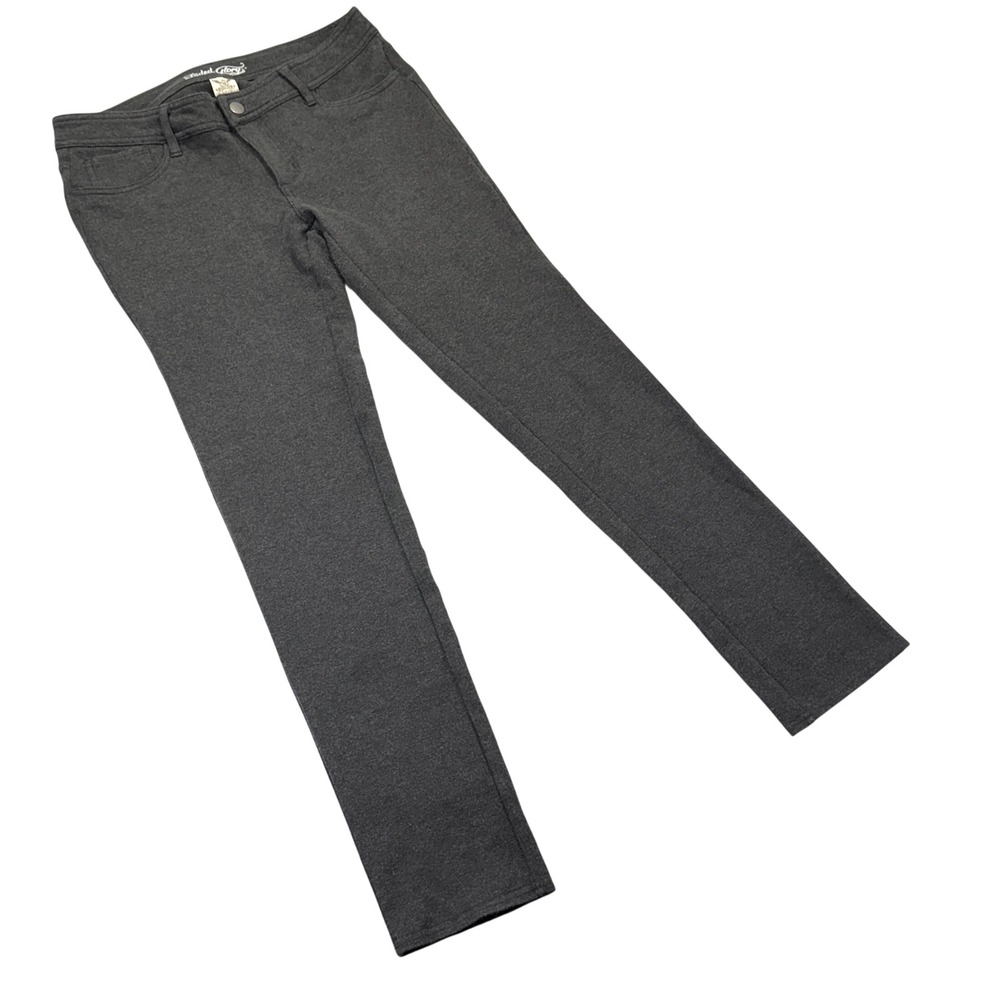 Faded Glory Womens Size 10 Average Dark Gray Office Trousers 1100B8